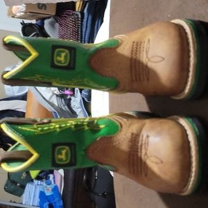 Size 5 john deere toddler cowboy boots